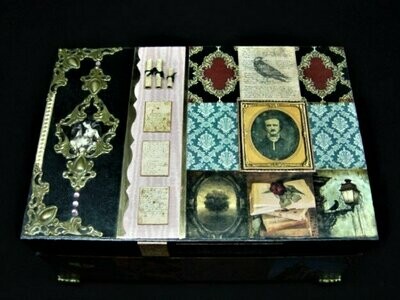 Caja de música "Edgard Allan Poe"III