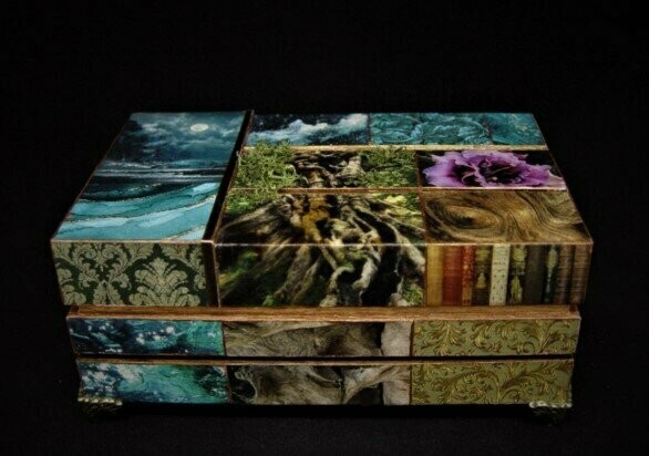 Caja de música "Naturaleza "I
