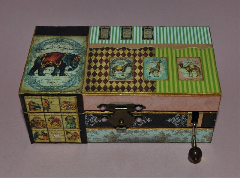 Caja de música "Circo II"