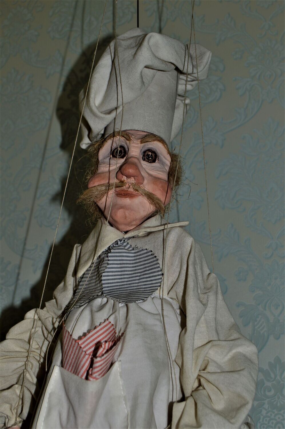 MARIONETA ( DE PRAGA) COCINERO (68CM)