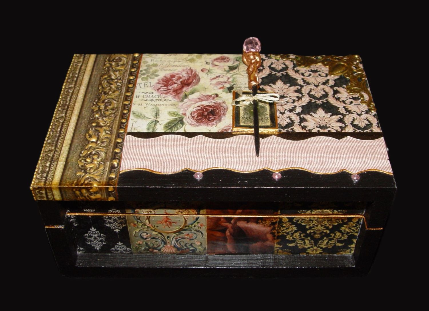 Caja de música "Rosas"