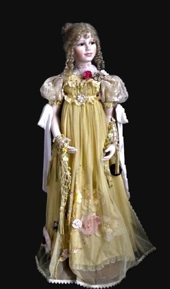 Muñeca de porcelana "Emma" de la firma MUNDIA