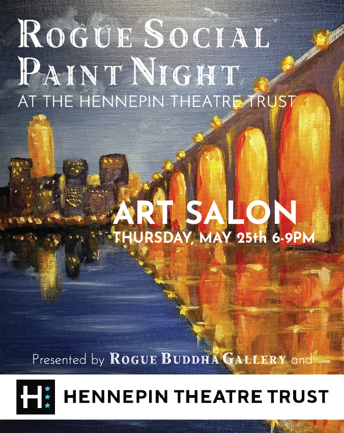 Rogue Social Paint Night At Hennepin Theatre Trust