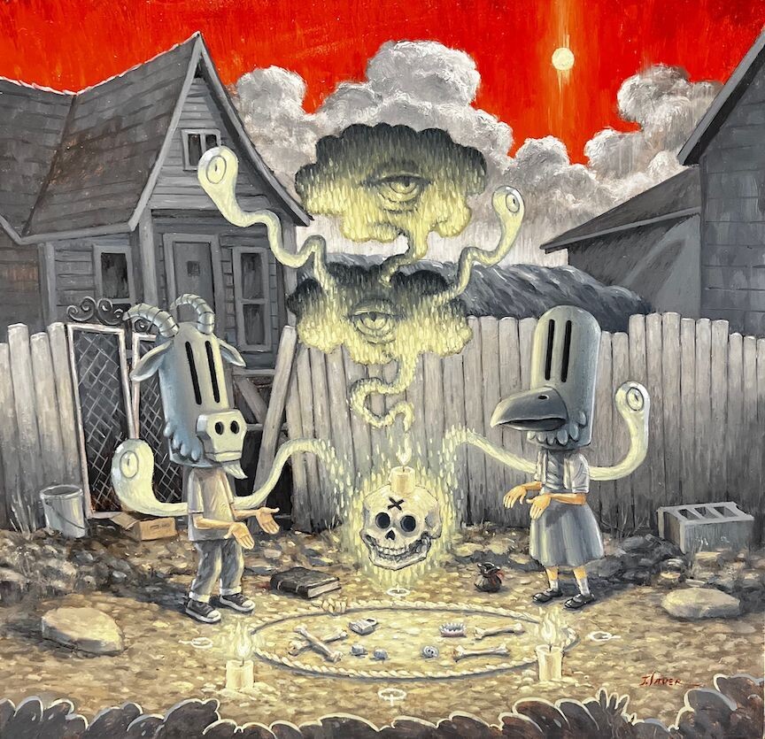 The Divinators by John Sauer