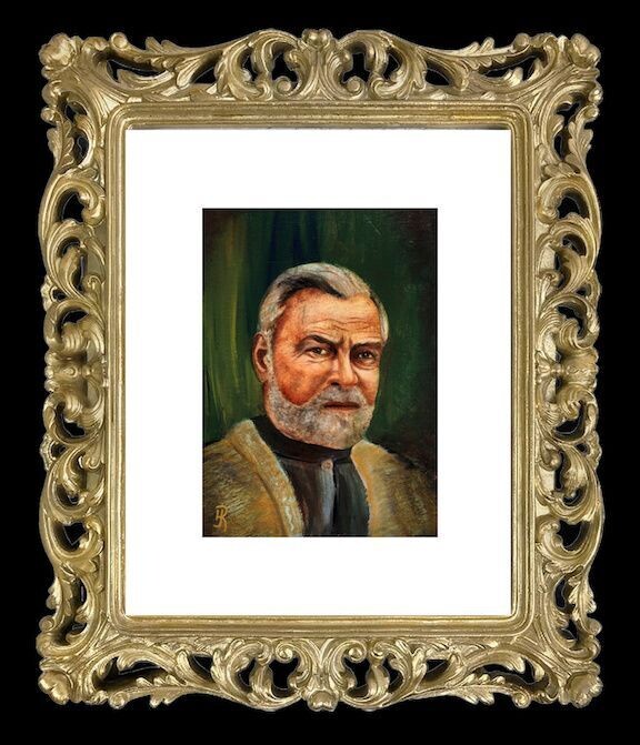 Ernest HEmingway: You're beautiful, like a mayfly by Heather Renne