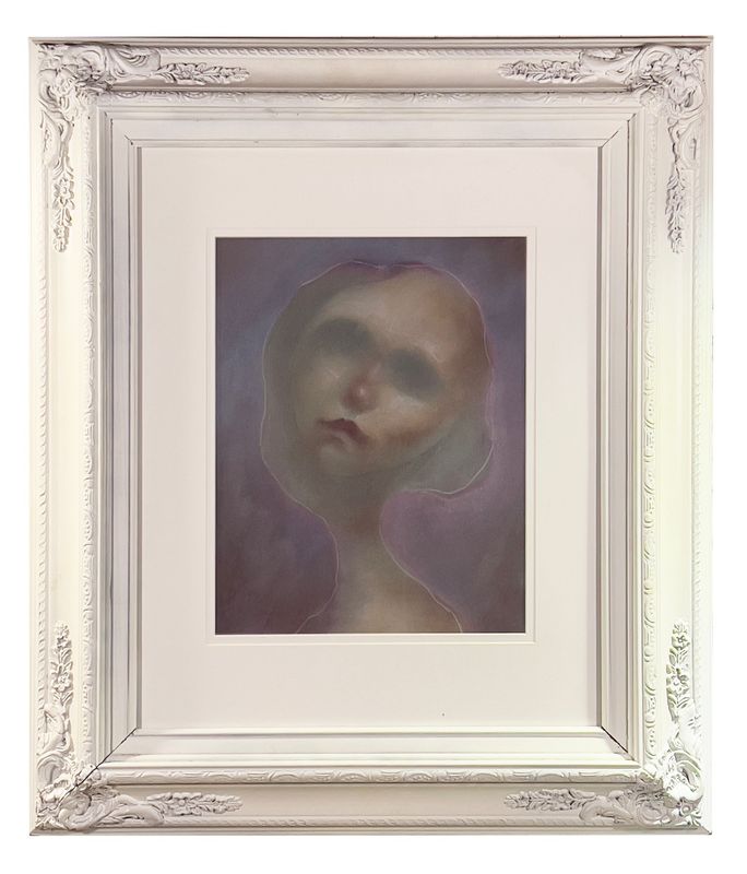 Portrait Study in Pastel By Nicholas Harper