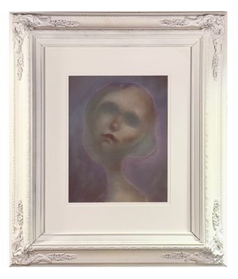 Portrait Study in Pastel By Nicholas Harper