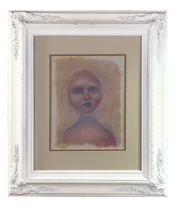 Portrait Study in Pastel By Nicholas Harper