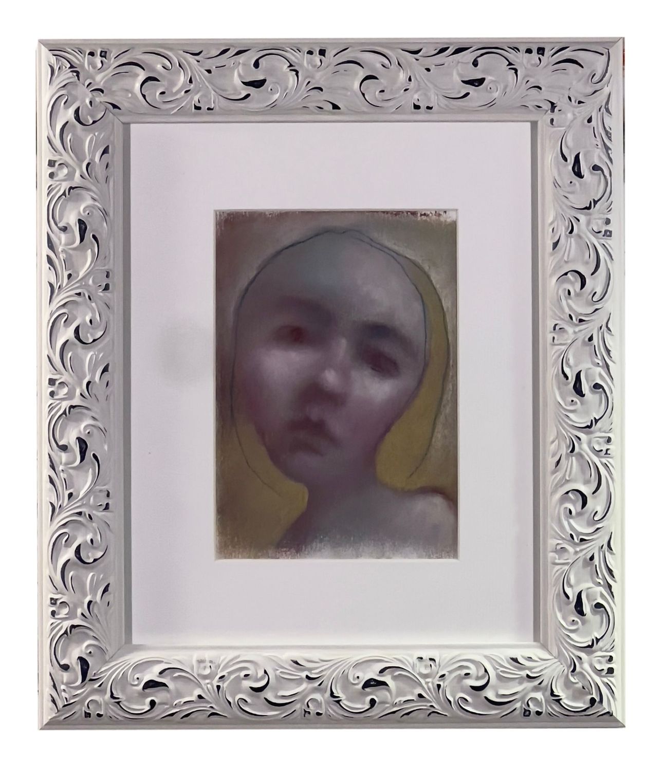 Portrait Study in Pastel By Nicholas Harper