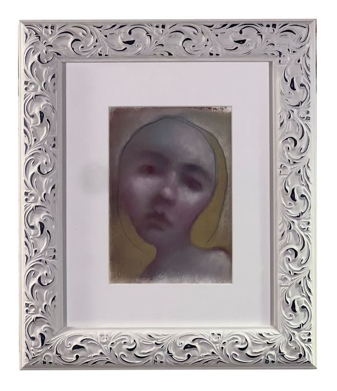 Portrait Study in Pastel By Nicholas Harper