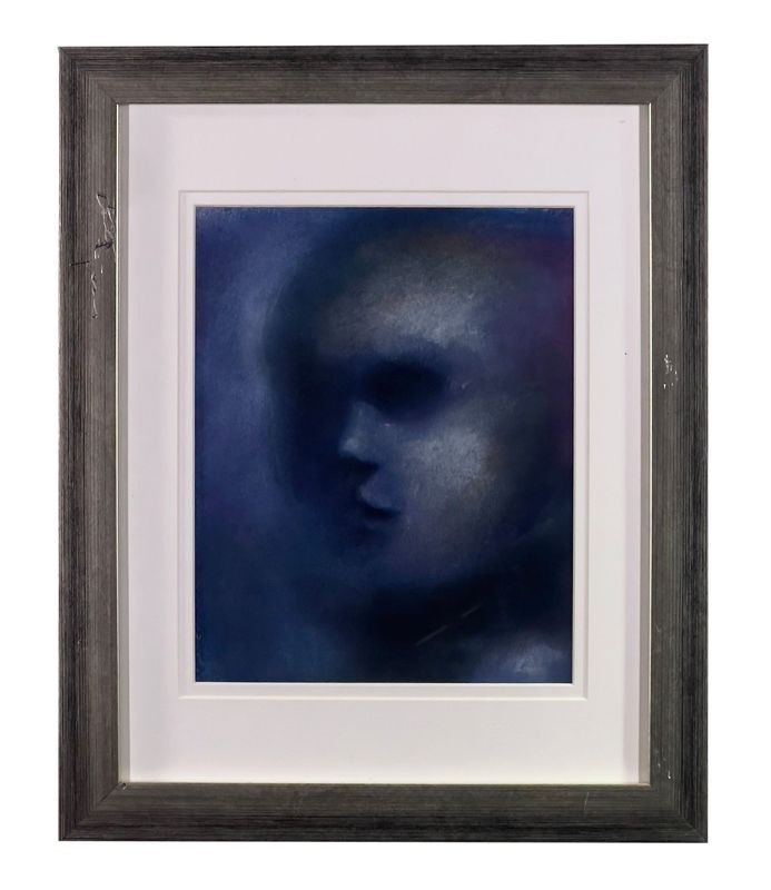 Portrait Study in Pastel By Nicholas Harper