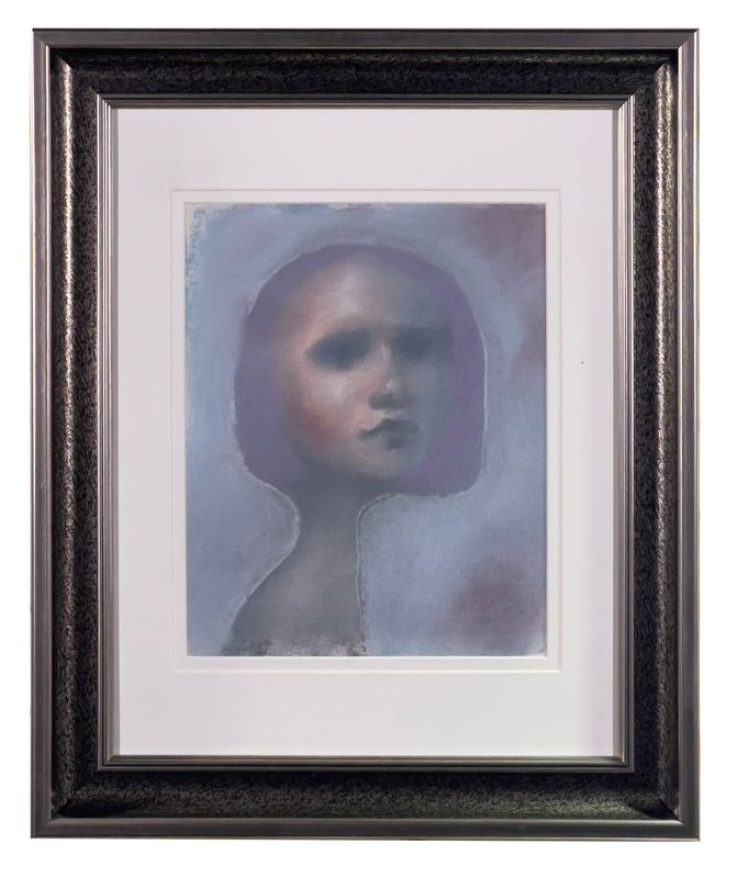 Portrait Study in Pastel By Nicholas Harper