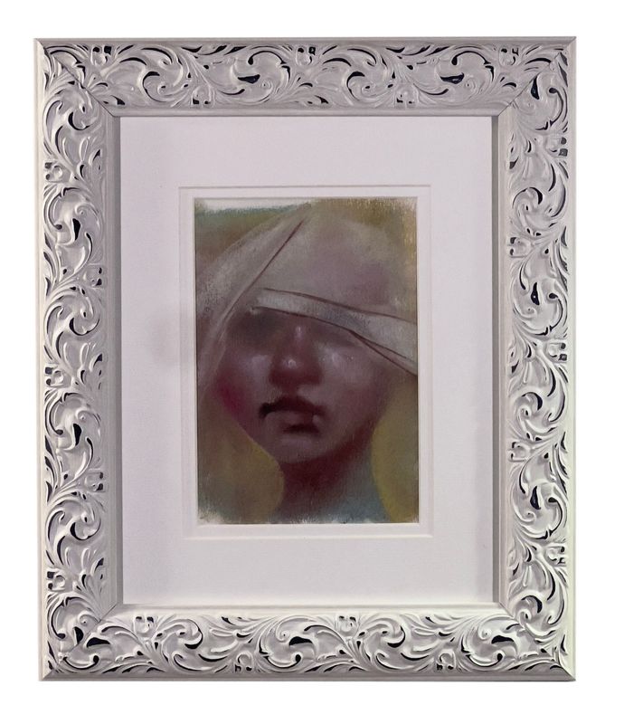 Portrait Study in Pastel By Nicholas Harper