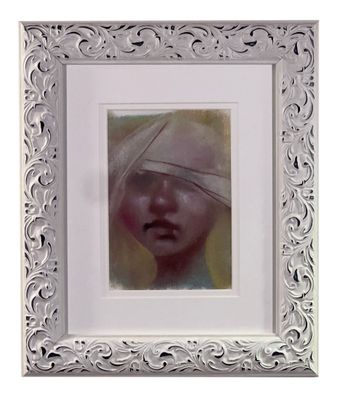 Portrait Study in Pastel By Nicholas Harper