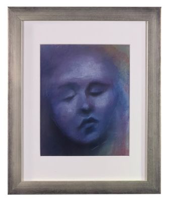 Portrait Study in Pastel By Nicholas Harper