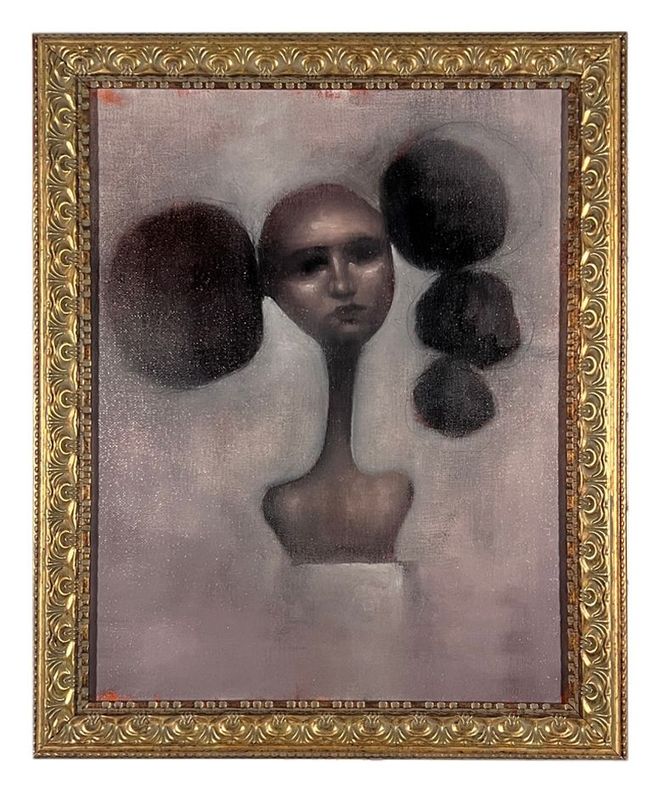 Portrait Study in Oil by Nicholas Harper