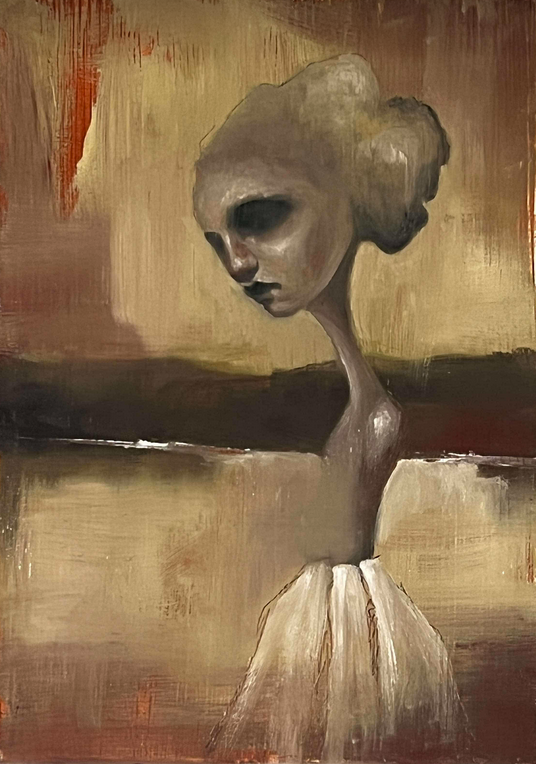Portrait Study in Oil