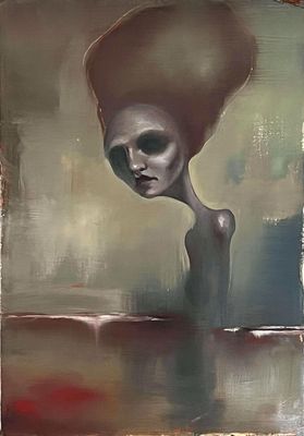 Portrait Study in Oil