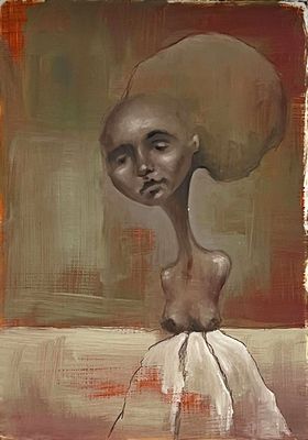 Portrait Study in Oil