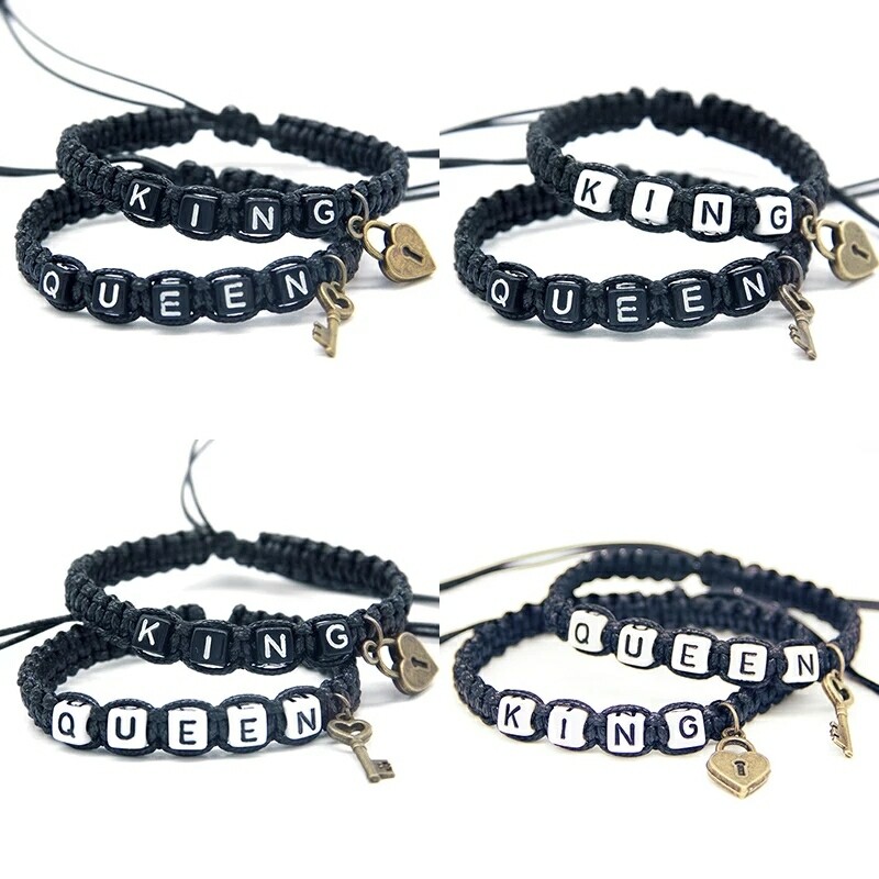 Love Bracelet King and Queen 🌹