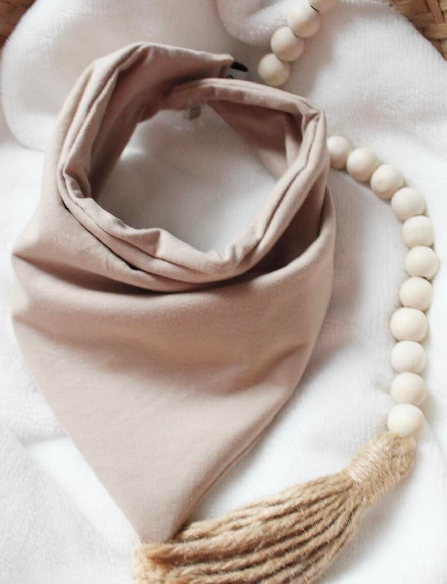 Halstuch Uni Beige