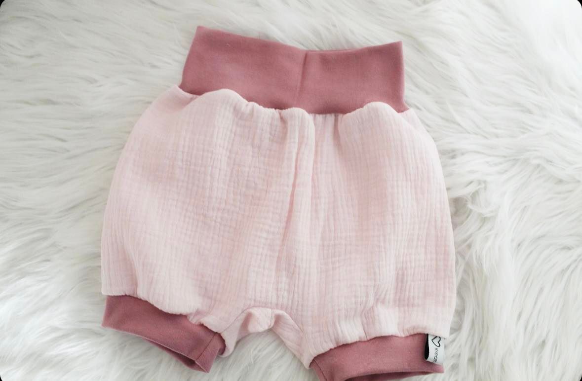 Short Musselin Rosa