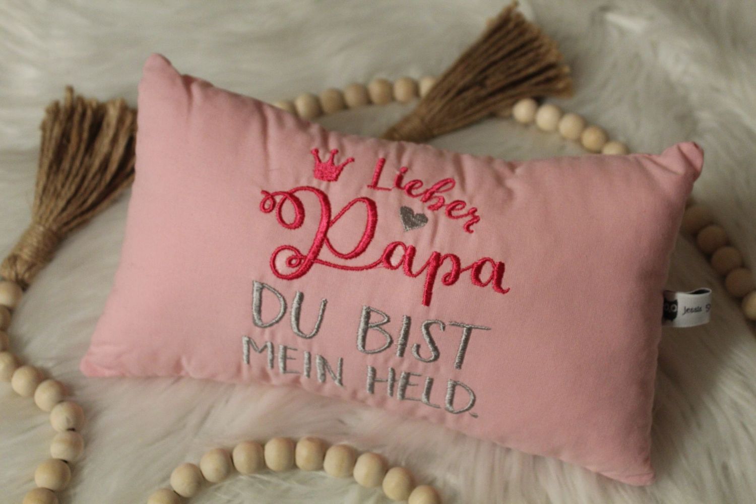 Minikissen "Papa du bist mein Held"