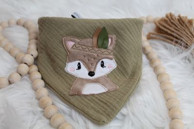 Musselin Halstuch Baby Bohofuchs Musselin Halstuch Baby Bohofuchs