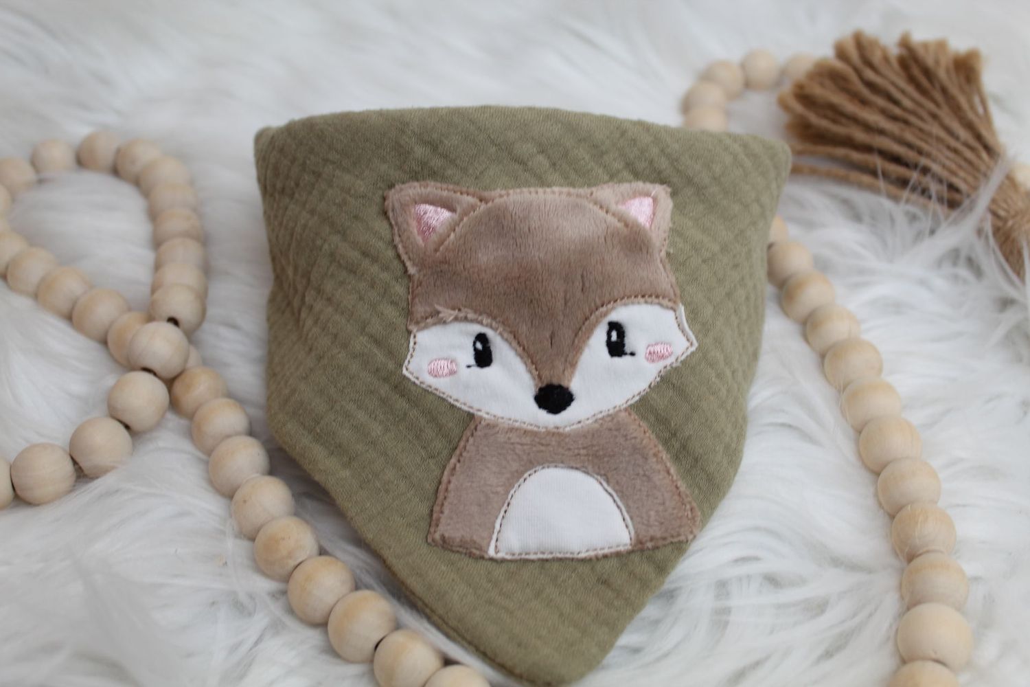 Musselin Halstuch Baby Fuchs