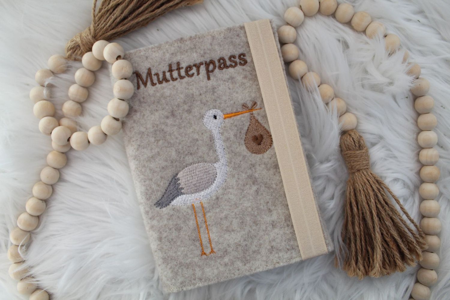 Mutterpasshülle Storch