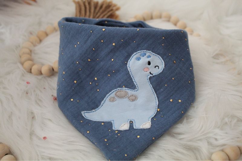 Musselin Halstuch Baby Dino Musselin Halstuch Baby Dino