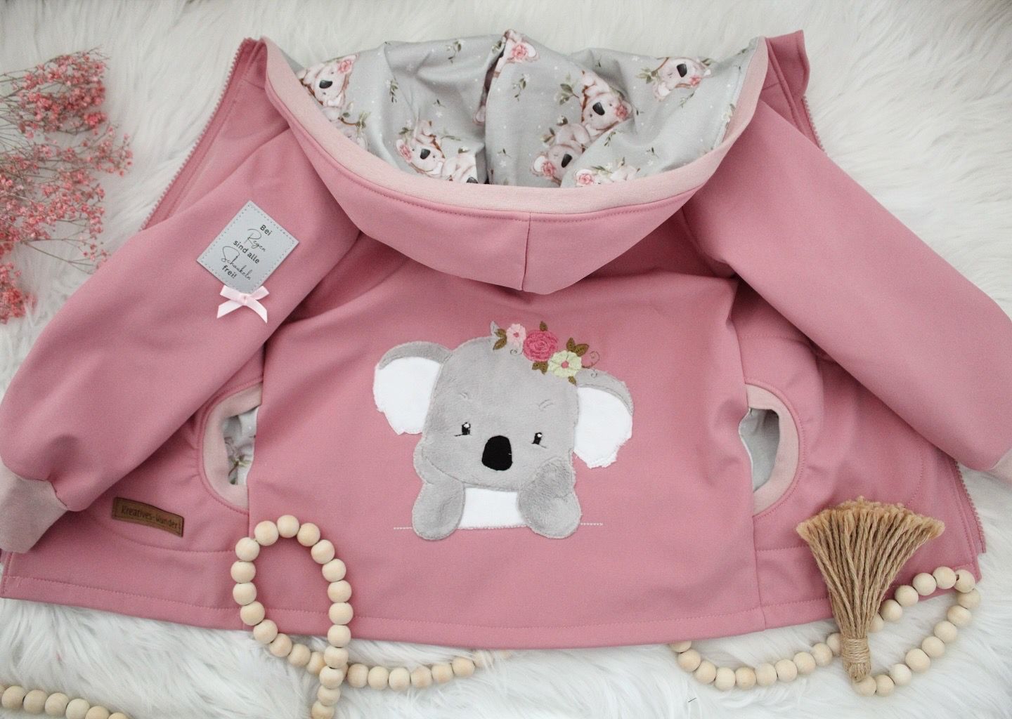 Softshelljacke Koala-liebe