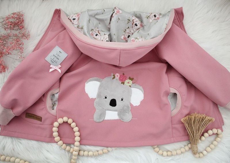 Softshelljacke Koala-liebe Gr. 104 Softshelljacke Koala-liebe Gr. 104