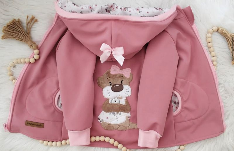 Softshelljacke Ottermädchen Gr. 92 Softshelljacke Ottermädchen Gr. 92
