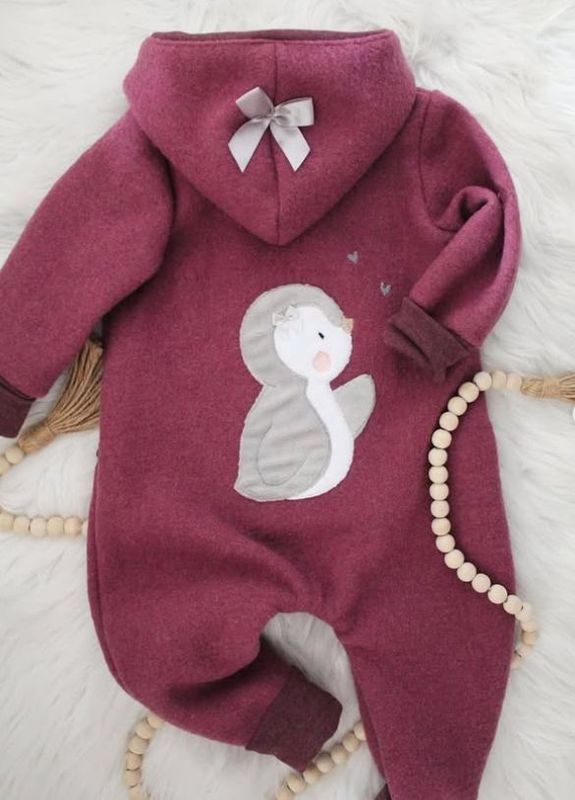 Wollwalkanzug Pinguin