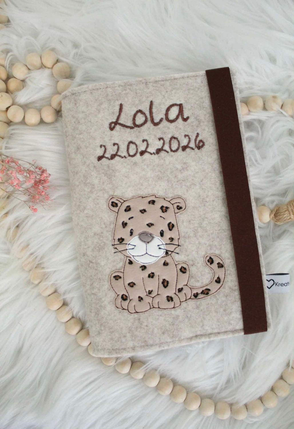 Untersuchungshefthülle Leopard