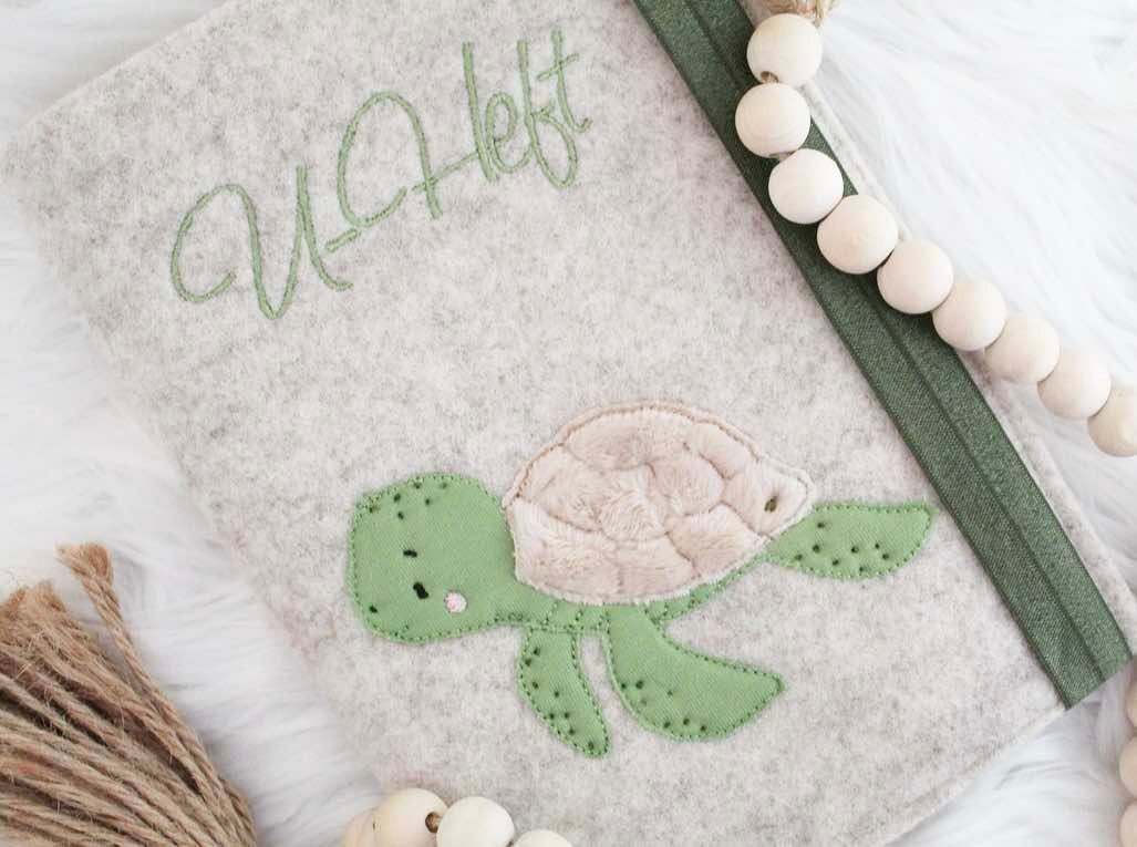 Untersuchungshefthülle Schildkröte Untersuchungshefthülle Schildkröte