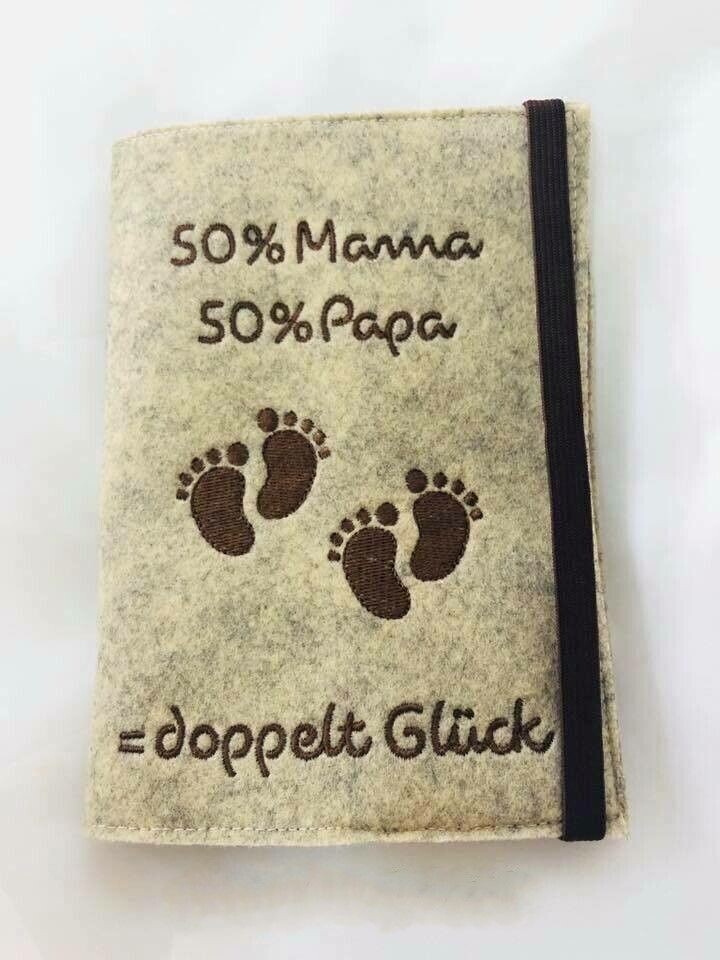 Mutterpasshülle doppeltes Glück Mutterpasshülle doppeltes Glück