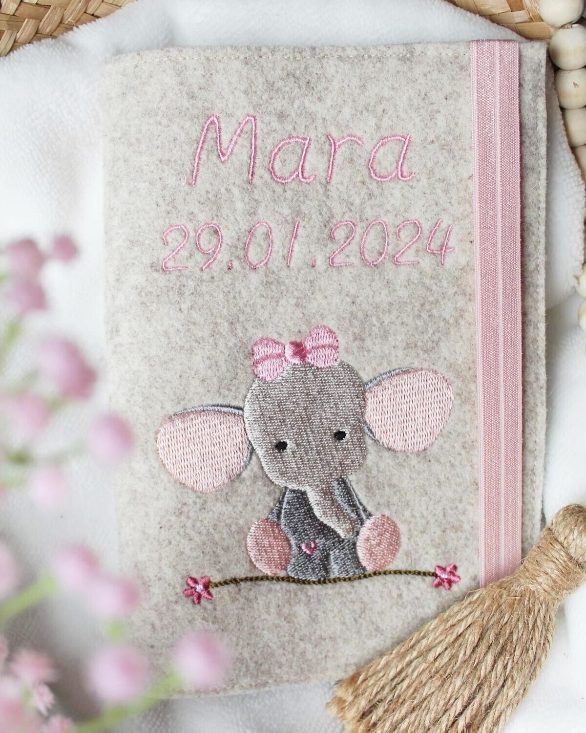 Untersuchungshefthülle Elefant Untersuchungshefthülle Elefant
