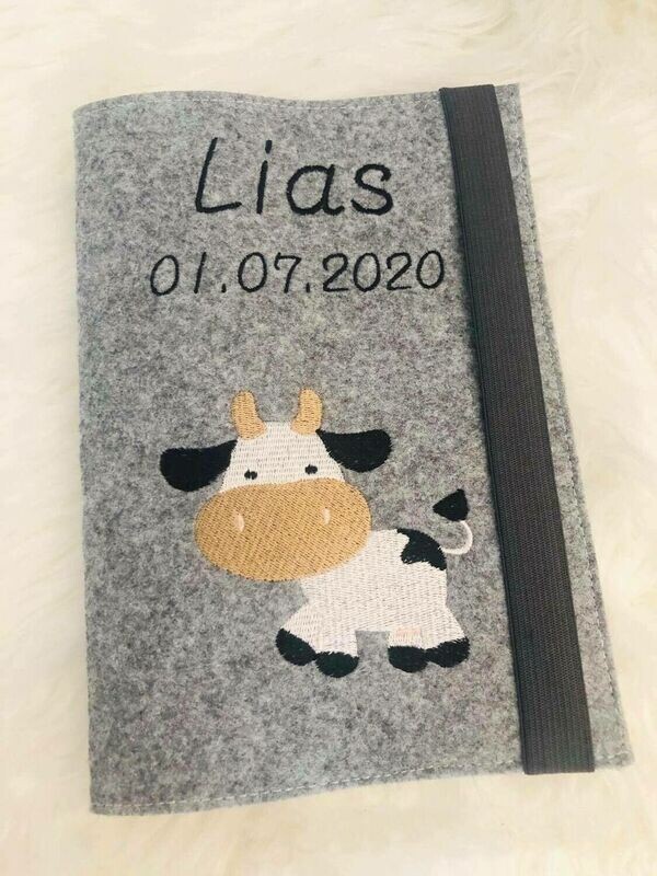 Untersuchungshefthülle Kuh Untersuchungshefthülle Kuh