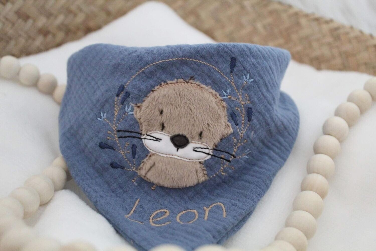 Musselin Halstuch Baby Otter Musselin Halstuch Baby Otter