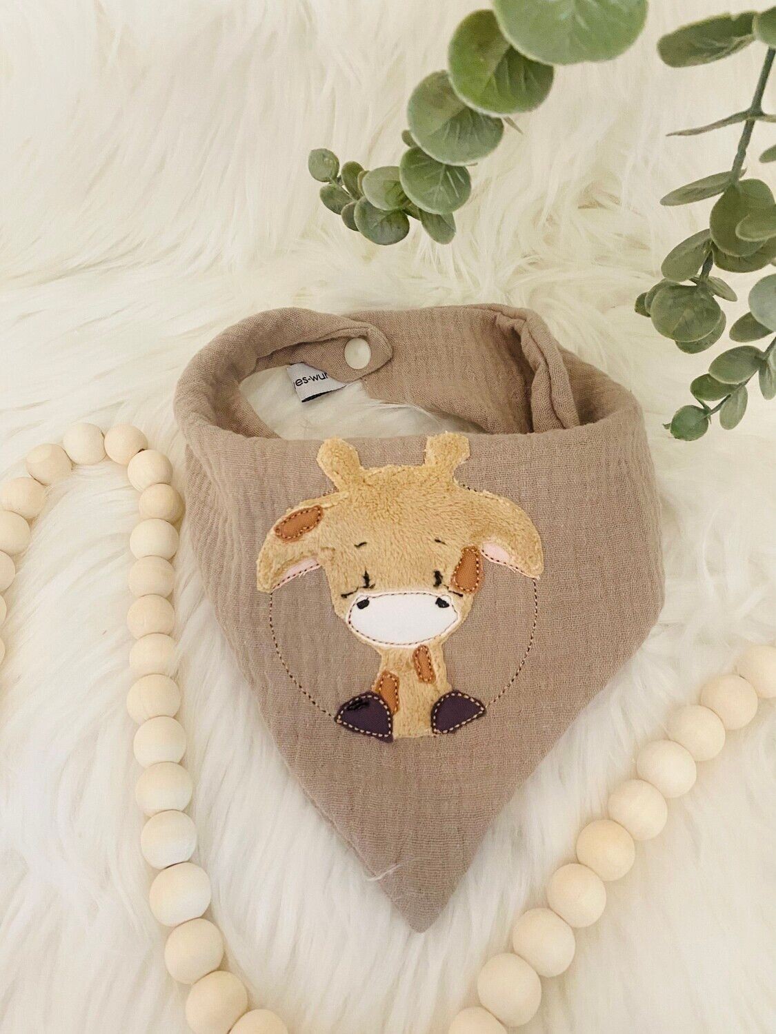 Musselin Halstuch Baby Giraffe Musselin Halstuch Baby Giraffe