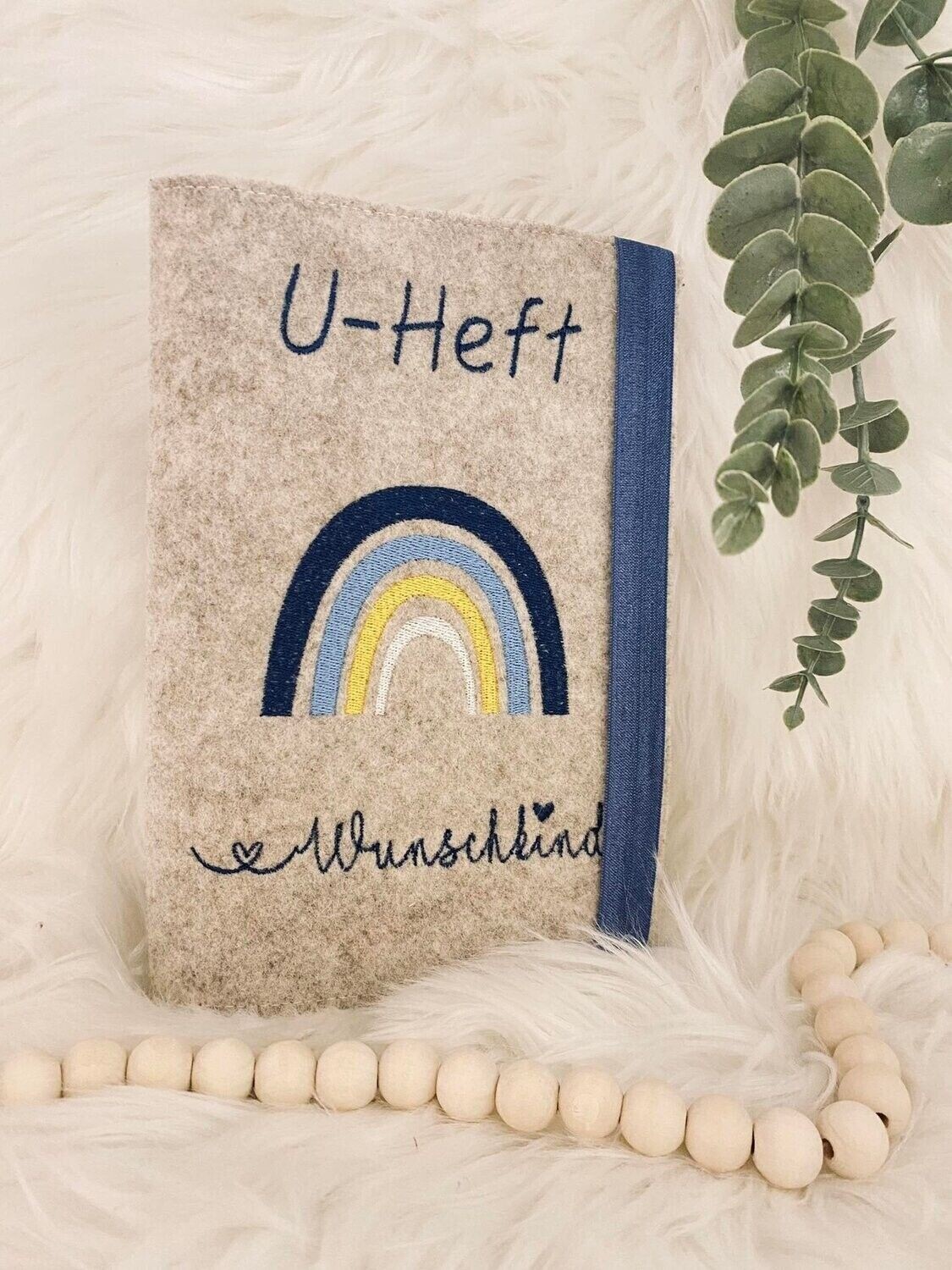 Untersuchungshefthülle Regenbogen Untersuchungshefthülle Regenbogen