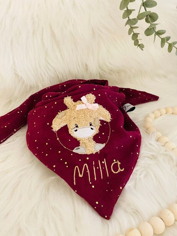 Musselin Halstuch Giraffe musselin halstuch giraffe bestickt, giraffe musselintuch baby, musselinhalstuch kinder, personalisiertes musselinhalstuch für kinder, geschenke zur geburt, musselin, musselinhalstuch für kinder, personalisiertes halstuch kinder, babygeschenke zur geburt, musselin halstuch giraffe