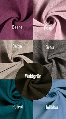Wollwalkjacke Individuell gestalten