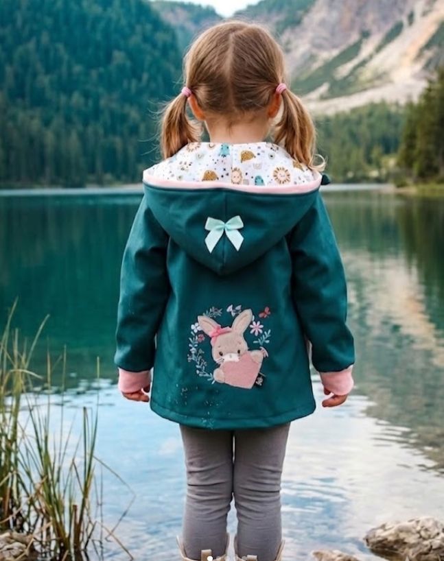 Softshelljacke Lieblingshase Gr. 104 Softshelljacke Lieblingshase Gr. 104