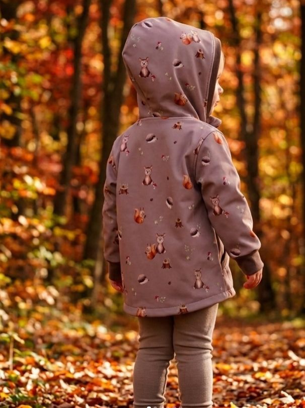 Softshelljacke Waldmotiv Gr.86 Softshelljacke Waldmotiv Gr.86