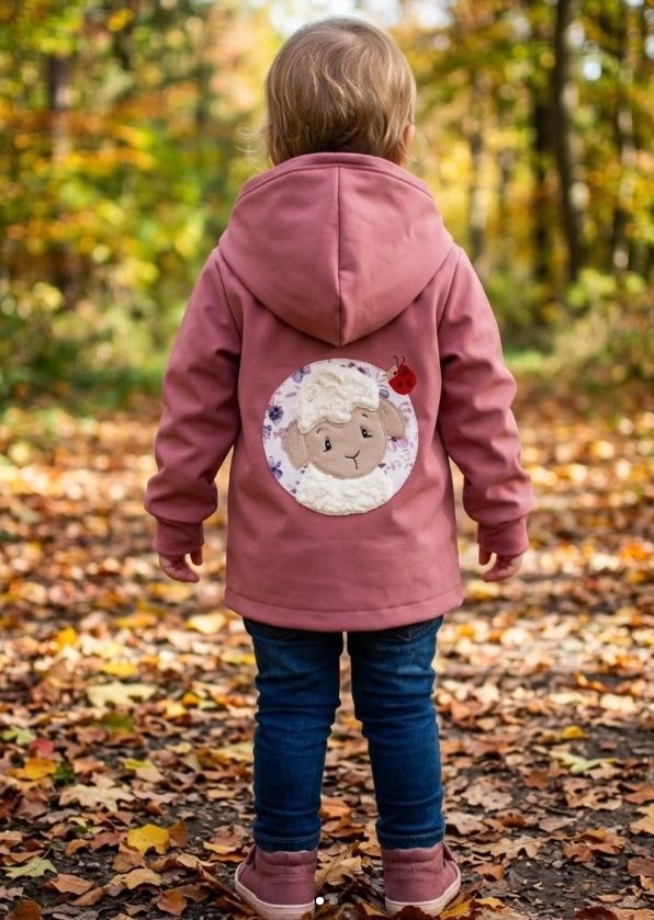 Softshelljacke Schäfchen Gr. 92 Softshelljacke Schäfchen Gr. 92