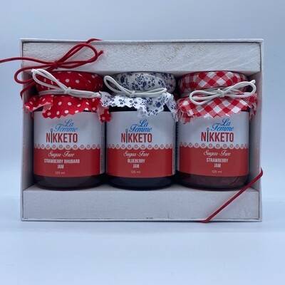 Jam Gift Set: Strawberry Prosecco, Very Berry, and Strawberry Rhubarb