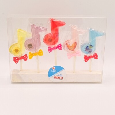 Music Note Lollipops - 5 pack